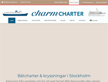Tablet Screenshot of charmcharter.se